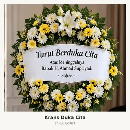 Krans Bunga Duka Pulo Gadung